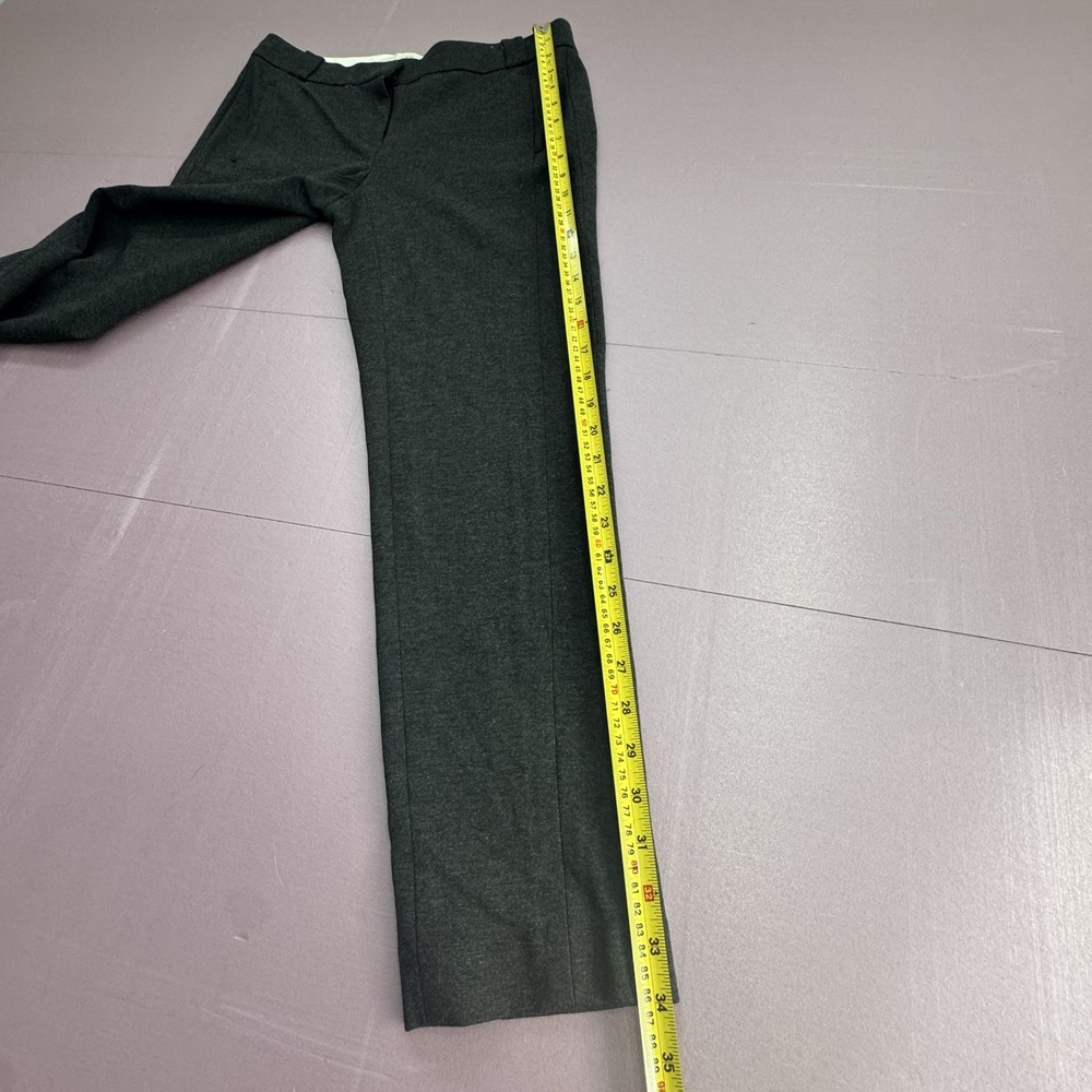 LOFT Marisa Ankle Pants Women Size‎ 0 Grey New Stretch Tapered Dress Trousers - Picture 2 of 10